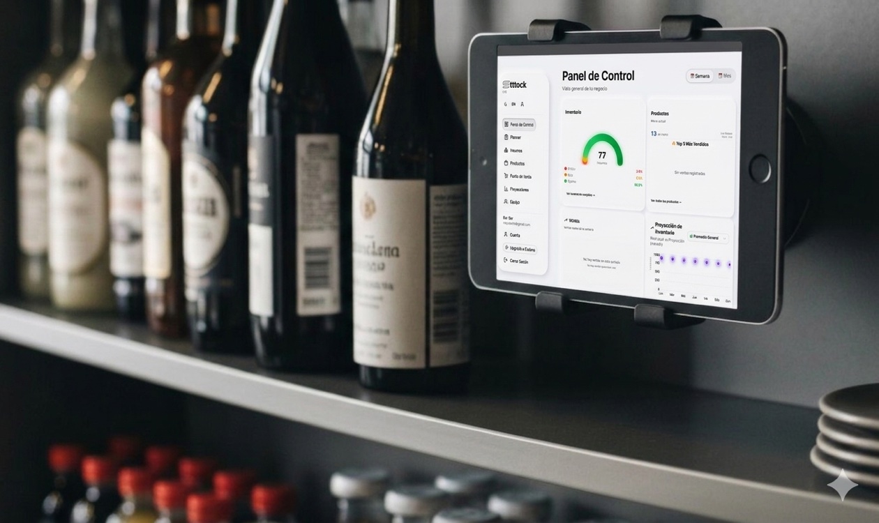 Monitoreo de stock y merma de alta precisión